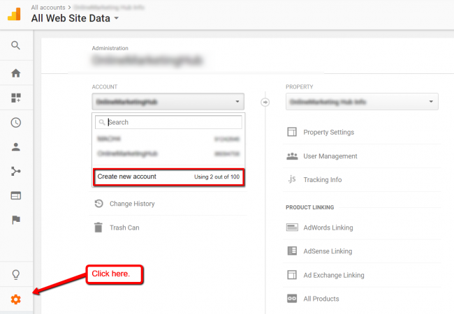 enlaces de retroceso de Google Analytics