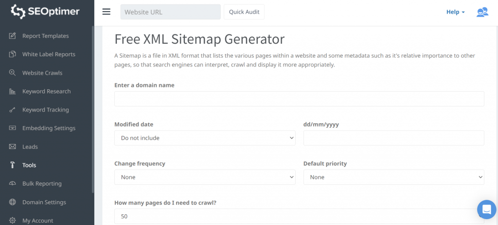 generatore di sitemap xml